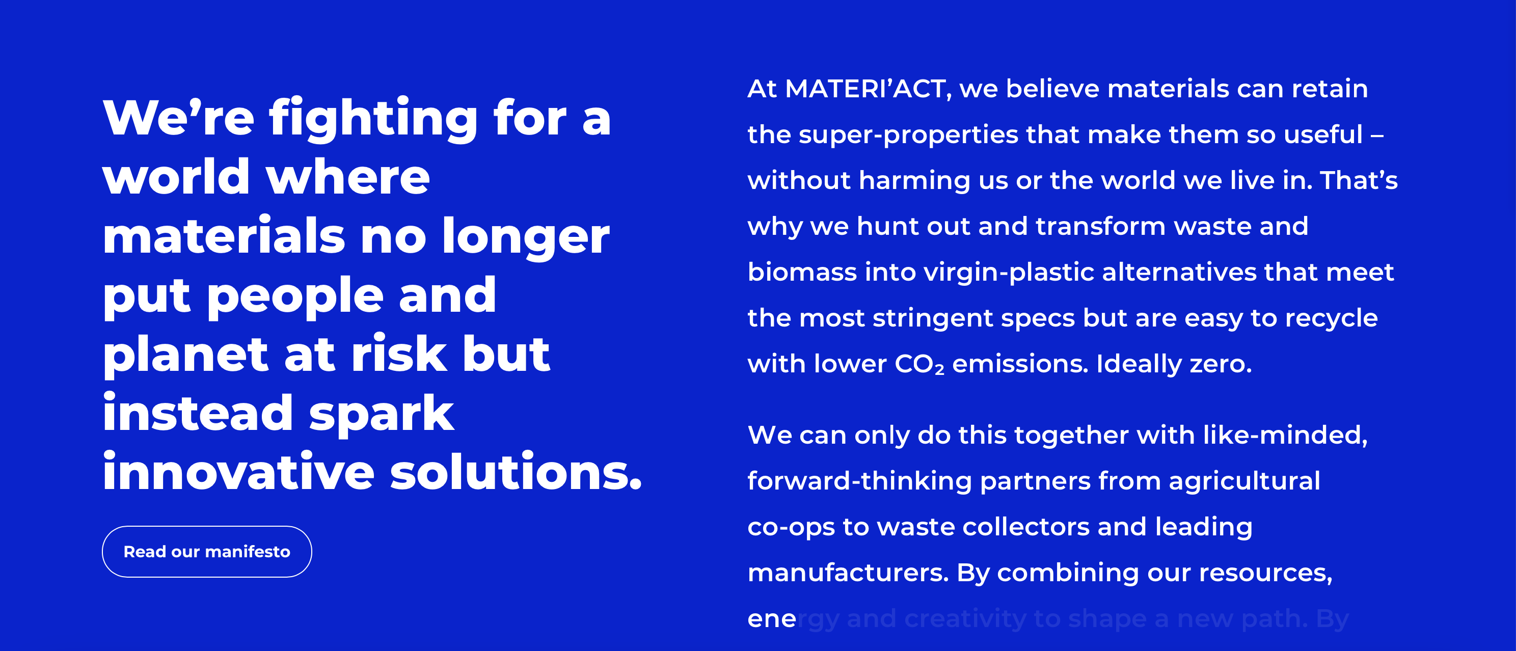 Manifeste Materi'Act